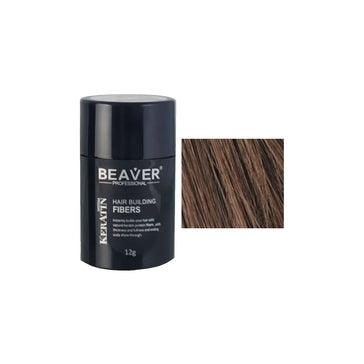 Beaver keratine haarvezels - Medium bruin (12 gr) Beaver keratine haarvezels - Medium bruin (12 gr)
