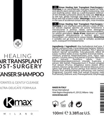 Kmax hair transplant cleanser shampoo Kmax hair transplant cleanser shampoo