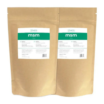 Hairgivers MSM poeder 99,9% puur | 1000 gr (Methylsulfonylmethaan) HGS MSM-poeder (1 kg)