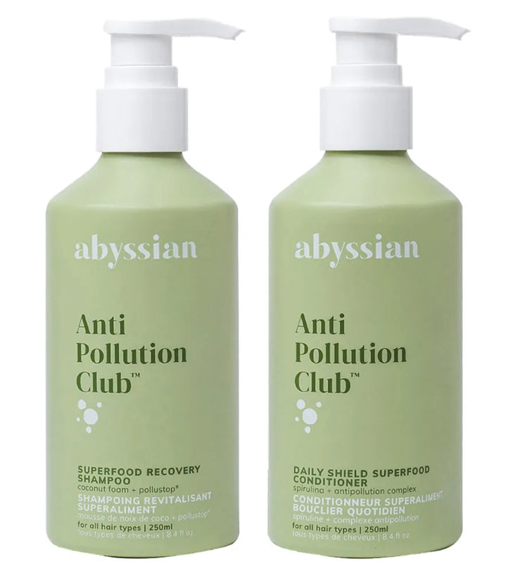 Abyssian superfood shampoo + conditioner