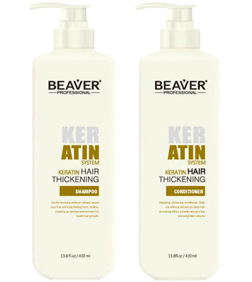 Beaver keratine shampoo + conditioner (410 ml) Beaver keratine shampoo + conditioner (410 ml)