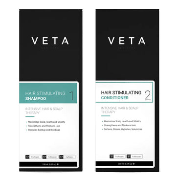 Veta shampoo + conditioner combinatiepakket (250 ml) Veta shampoo + conditioner combinatiepakket