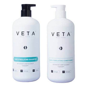 Veta shampoo + conditioner combinatiepakket (800ml) Veta shampoo + conditioner combinatiepakket (800ml)