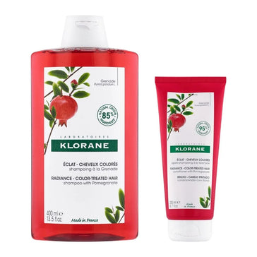 Klorane shampoo + conditioner voor gekleurd haar Klorane shampoo + conditioner voor gekleurd haar