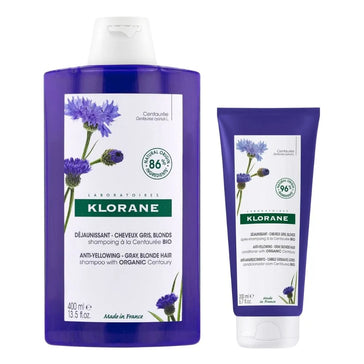 Klorane zilvershampoo + conditioner Klorane zilvershampoo + conditioner