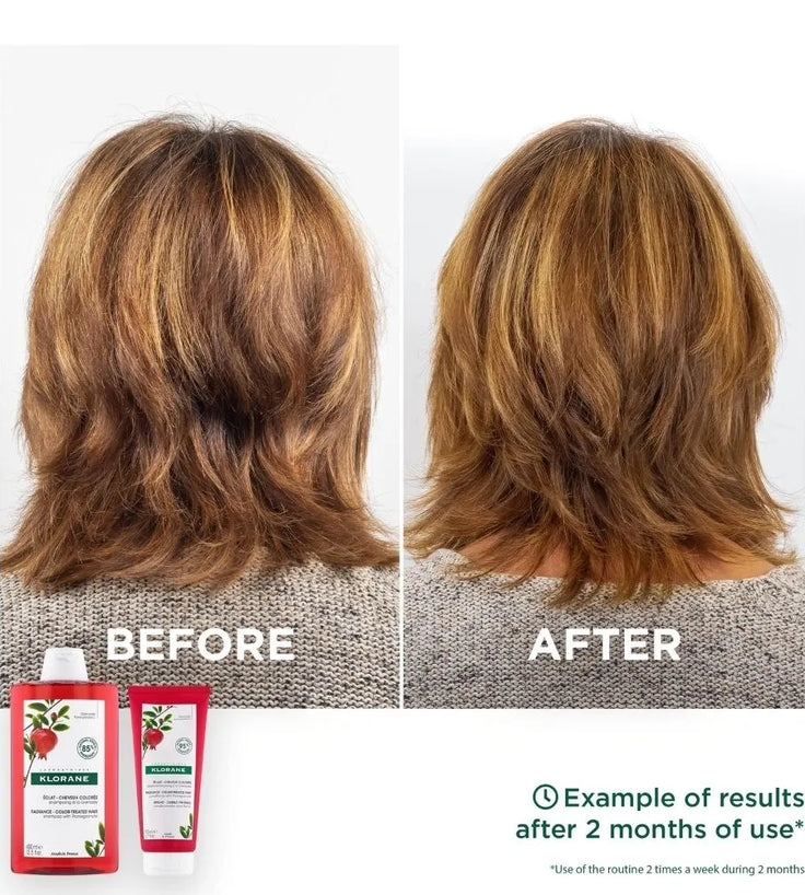 Klorane shampoo voor gekleurd haar Granaatappel (400 ml)
