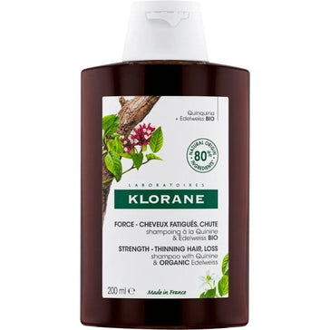 Klorane anti-haaruitval shampoo Kinine/Edelweiss (200 ml) Klorane anti-haaruitval shampoo Kinine/Edelweiss (200 ml)