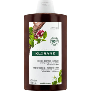 Klorane anti-haaruitval shampoo Kinine/Edelweiss (400 ml) Klorane anti-haaruitval shampoo Kinine/Edelweiss (400 ml)