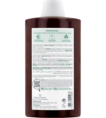 Klorane anti-haaruitval shampoo Kinine/Edelweiss (400 ml) Klorane anti-haaruitval shampoo Kinine/Edelweiss (400 ml)