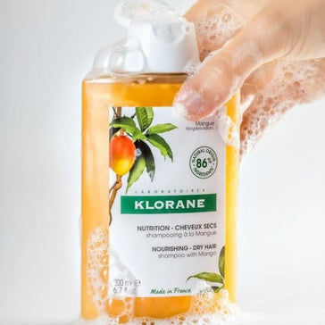 Klorane shampoo voor droog haar Mango (400 ml) Klorane shampoo voor droog haar Mango (400 ml)