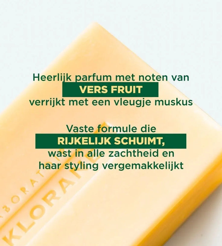 Klorane shampoobar Mango - droog haar (80 gr)