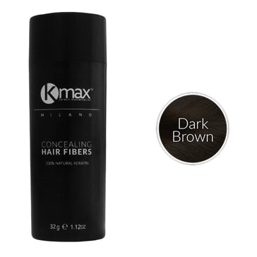 Kmax keratine haarvezels - Donkerbruin (32 gr) Kmax keratine haarvezels - Donkerbruin (32 gr)