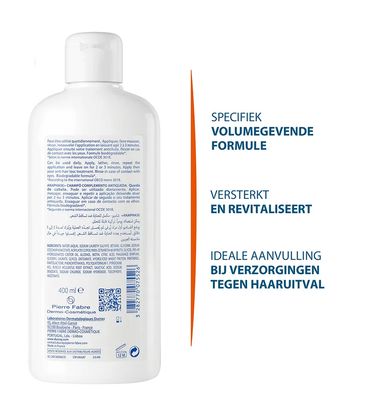 Ducray Anaphase+ shampoo (400 ml)