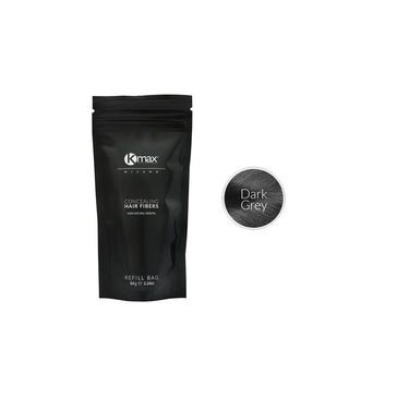 Kmax keratine haarvezels - Donkergrijs (64 gr) Kmax keratine haarvezels - Donkergrijs (64 gr)