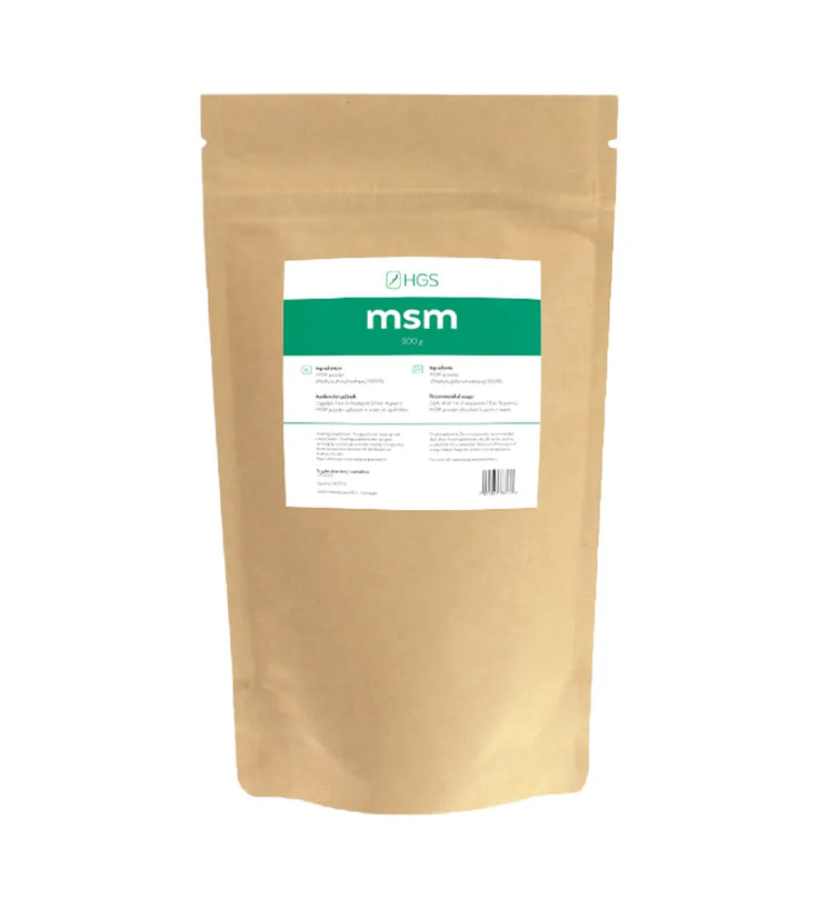 Hairgivers MSM poeder 99,9% puur | 500 gr (Methylsulfonylmethaan)