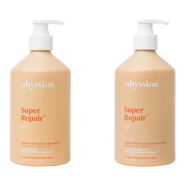 Abyssian deep hydration shampoo + conditioner combinatiepakket Abyssian deep hydration shampoo + conditioner combinatiepakket