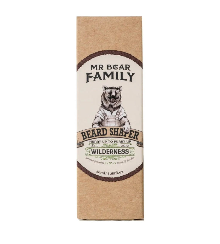 Mr. Bear Family baard shaper - Wilderness