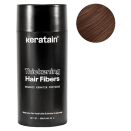 Keratain haarvezels - Medium bruin (25 gr)