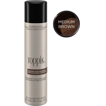 Toppik hair thickener kleurenspray - medium bruin Toppik hair thickener kleurenspray - medium bruin
