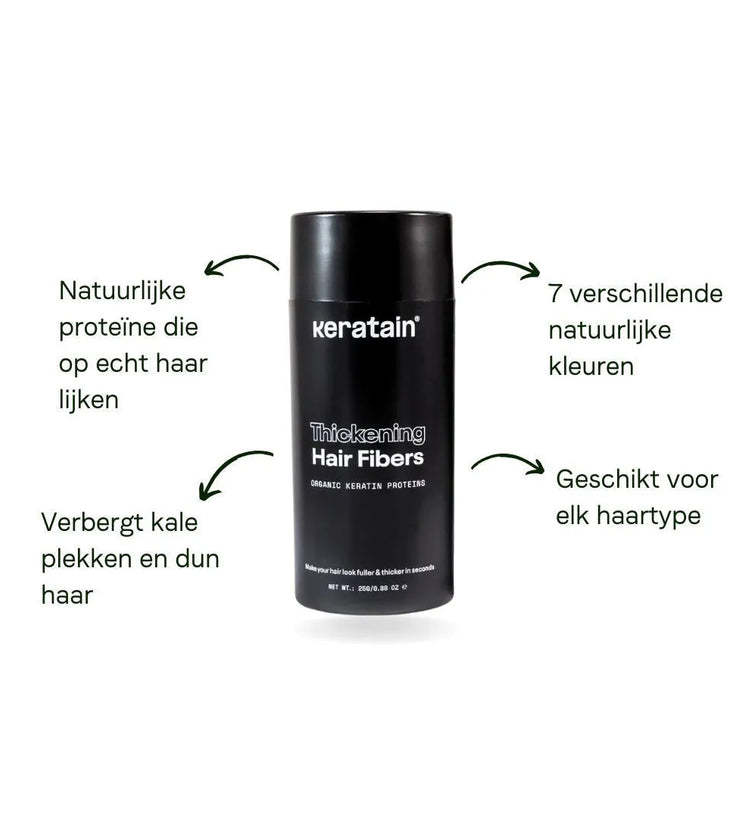 Keratain haarvezels - Blond (25 gr)