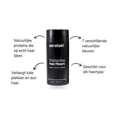 Keratain haarvezels (25 gr) Keratain haarvezels (25 gr)