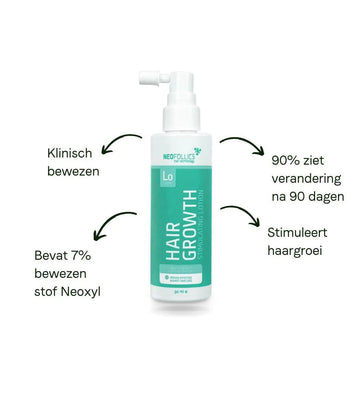 4x Neofollics lotion + gratis scalp roller 4x Neofollics lotion + gratis scalp roller
