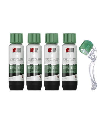 4x Spectral.CBD lotion + gratis dermaroller 4x Spectral.CBD lotion + gratis dermaroller