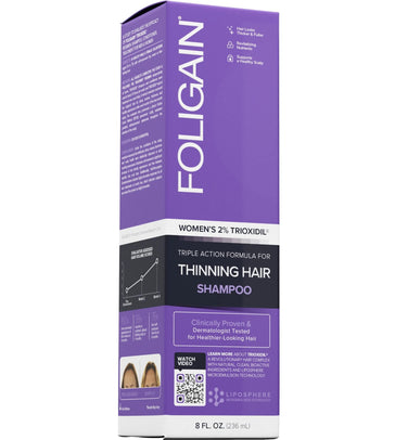 Foligain haaruitval shampoo vrouw (236 ml) Foligain shampoo voor vrouwen