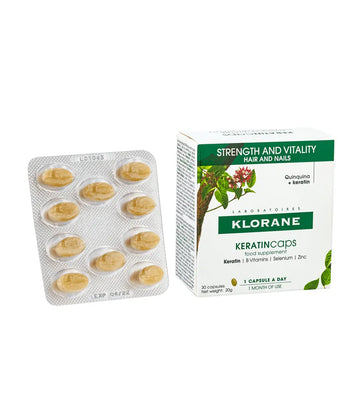 Klorane KeratinCaps (3 x 30 capsules) Klorane KeratinCaps (3 x 30 capsules)