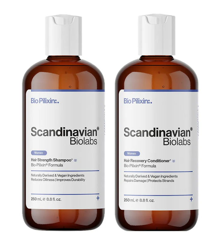 Scandinavian Biolabs shampoo + conditioner voor vrouwen combinatiepakket