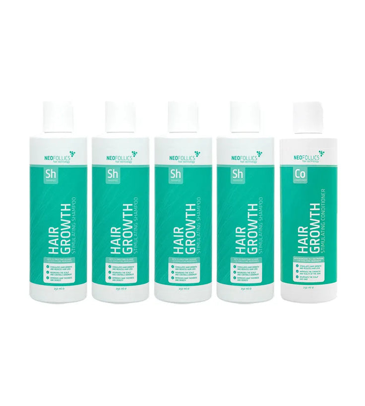 4x Neofollics shampoo + free conditioner