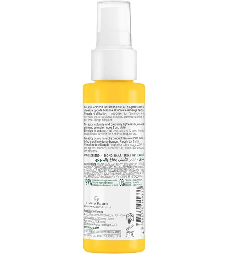 Klorane treatment for blonde highlights