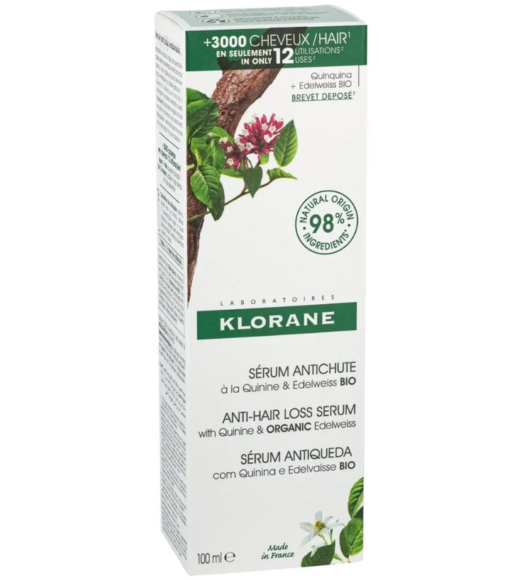 Klorane anti-hair loss serum Quinine/Edelweiss (100 ml)