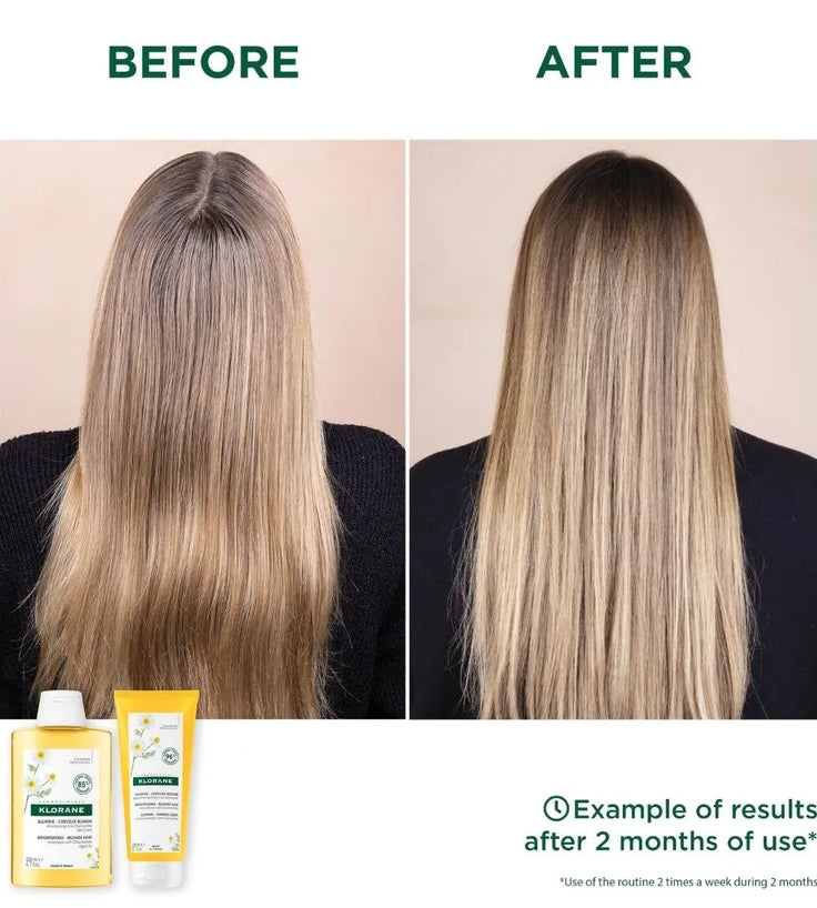 Klorane shampoo for blonde highlights Chamomile (400 ml)