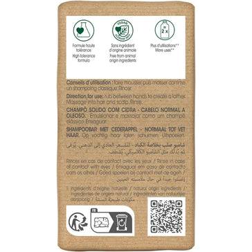 Klorane shampoo bar Citrus - oily hair (80 gr) Klorane shampoo bar Citrus - oily hair (80 gr)