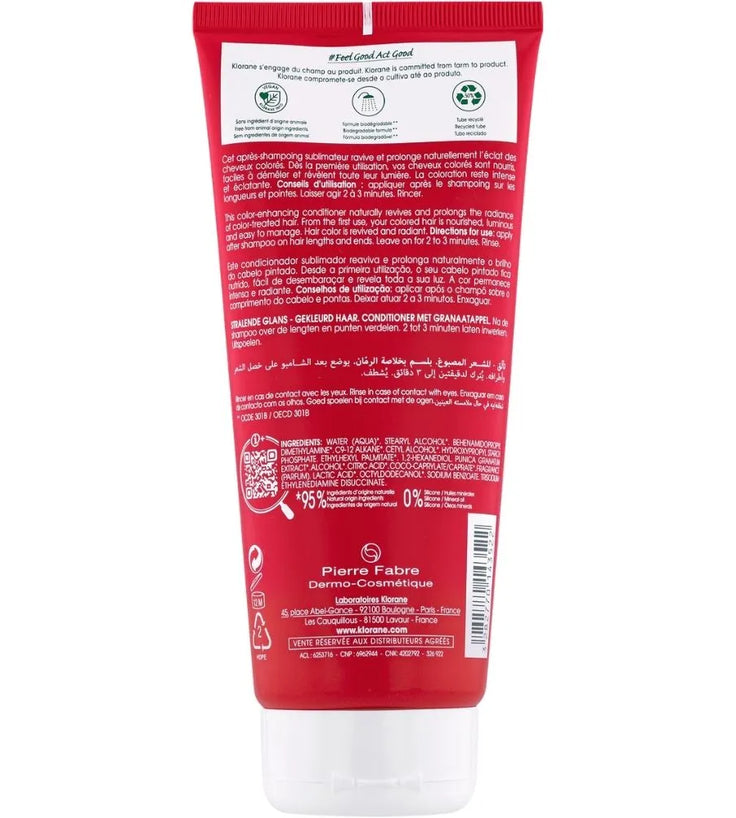 Klorane conditioner for coloured hair Pomegranate (200 ml)