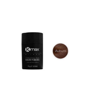 Kmax keratin hair fibers - Auburn (15 gr) Kmax keratine haarvezels - Kastanjebruin (15 gr)