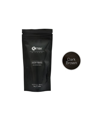 Kmax keratin hair fibers - Dark brown (64 gr) Kmax keratine haarvezels - Donkerbruin (64 gr)