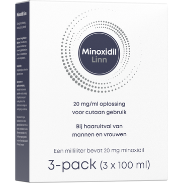 Linn Minoxidil 2% 3-pack (3x100ml) Linn Minoxidil 2% 3-pack (3x100ml)