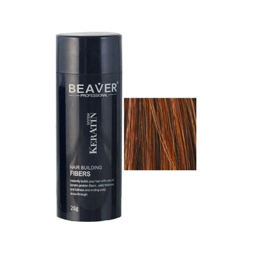 Beaver keratin hair building fibers - Auburn (28 gr) Beaver keratin hair building fibers - Auburn (28 gr)