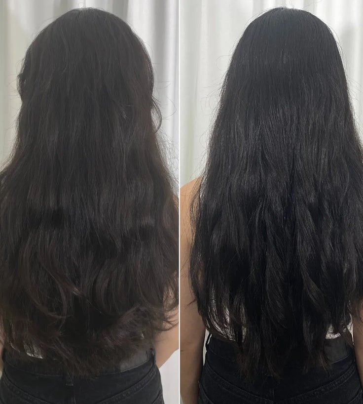Abyssian deep hydration shampoo + conditioner combination package
