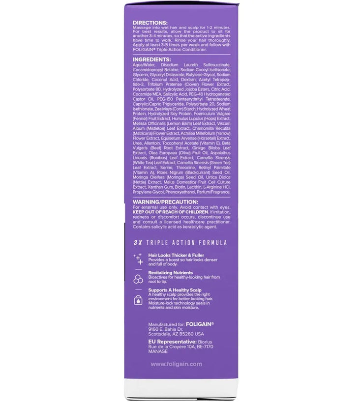 Foligain shampoo voor vrouwen