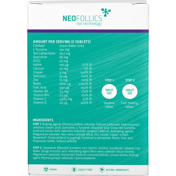 Neofollics Anti Grey Hair Tablets Neofollics anti-grey hair tablets