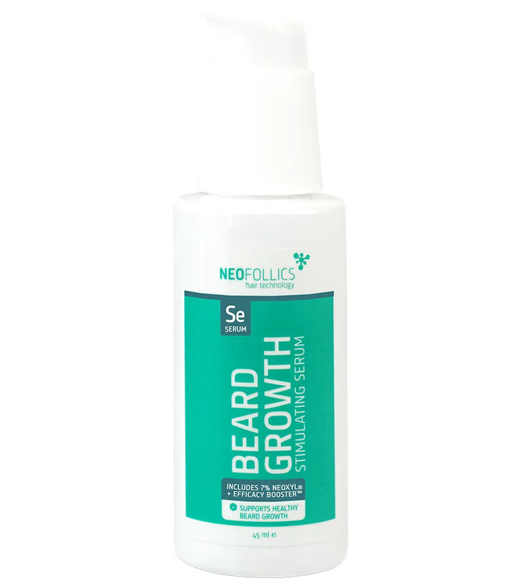 Neofollics beard growth serum + beard roller