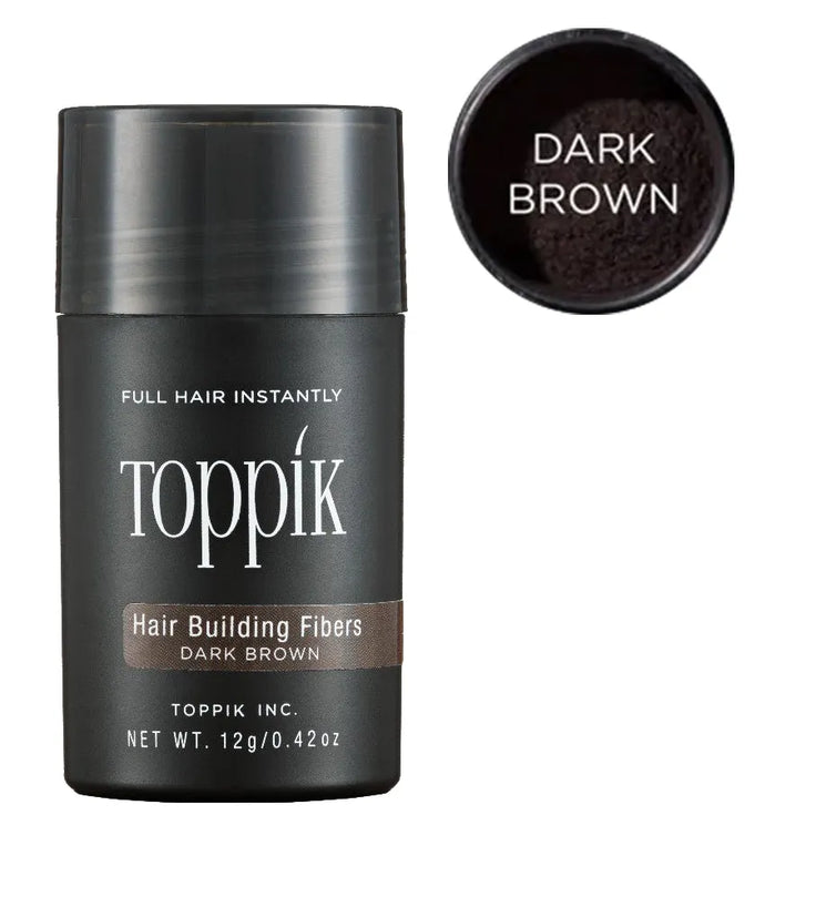 Toppik haarvezels - Donkerbruin (12 gr)