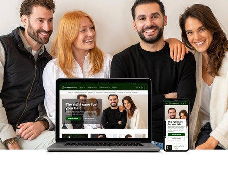 Nieuwe, verbeterde website voor de Haargroeispecialist