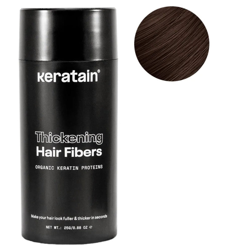 Keratain haarvezels - Zwart (25 gr)