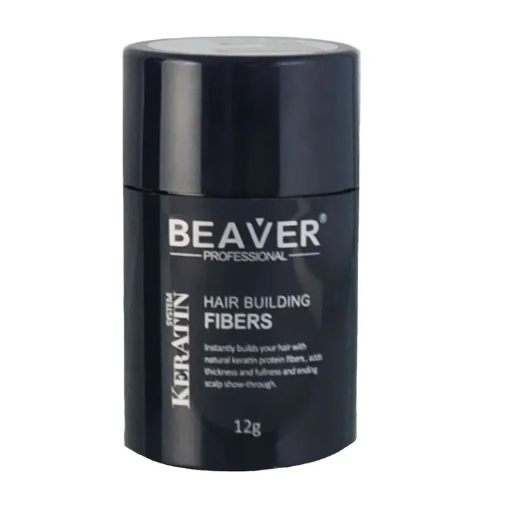 Beaver keratine haarvezels - Kastanjebruin (12 gr)