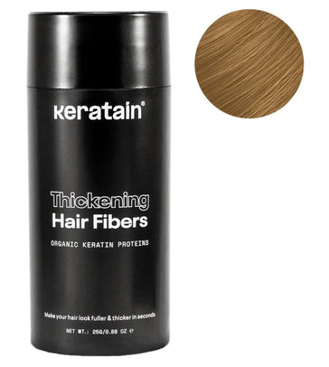 Keratain haarvezels - Donkerblond (25 gr) Keratain haarvezels - Donkerblond (25 gr)