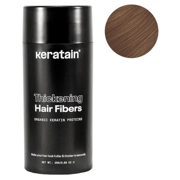 Keratain haarvezels - Lichtbruin (25 gr)